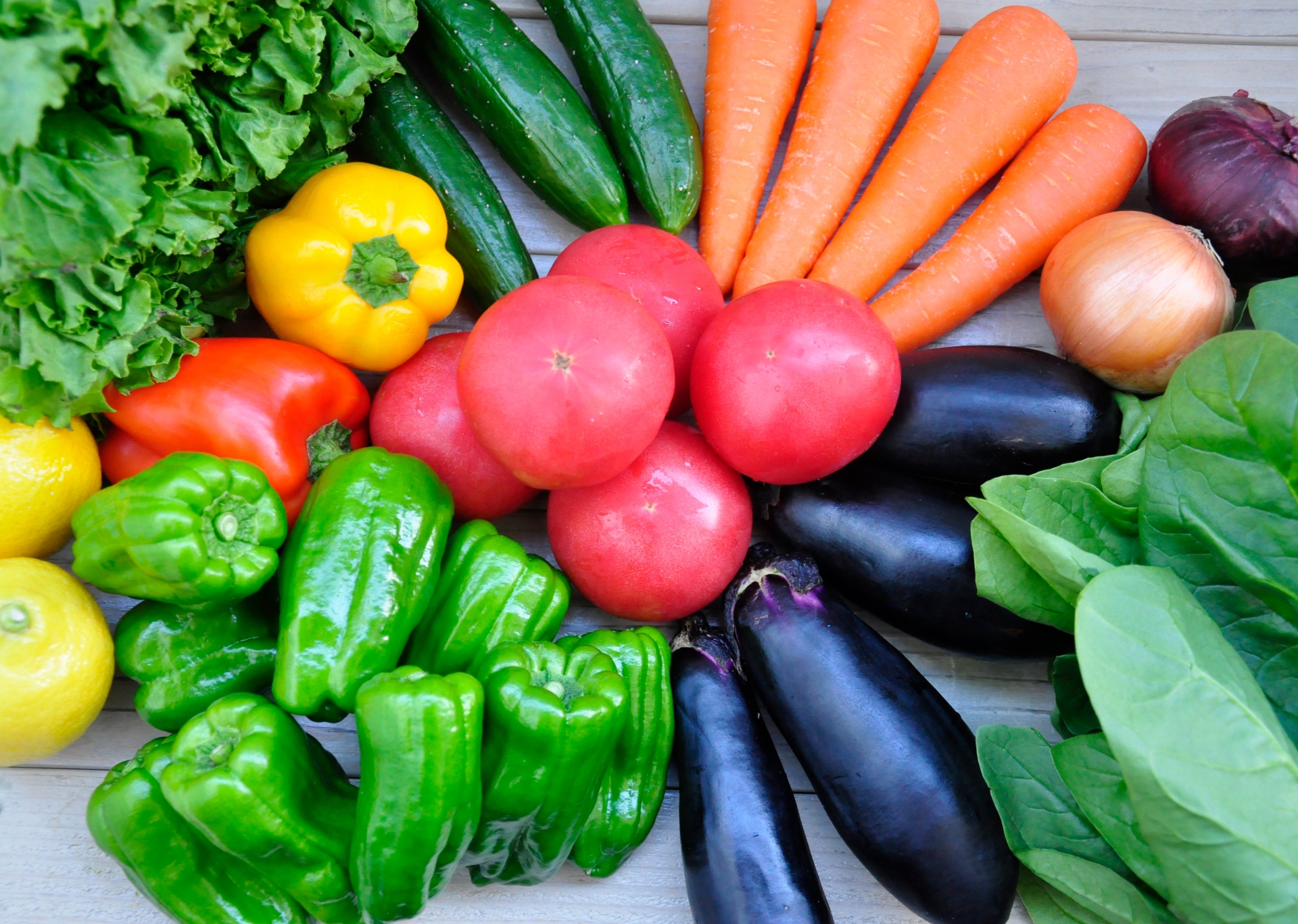 栄養豊富な野菜の写真